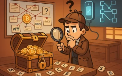 Vergessene Passphrase für eine Krypto-Wallet: Lässt sich die versteckte Wallet wiederherstellen?