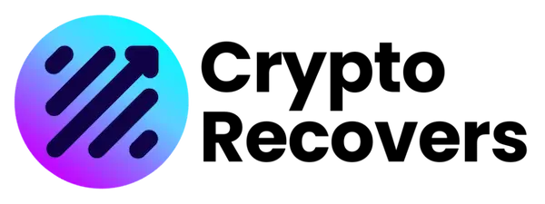 Crypto Recovers logo in black text