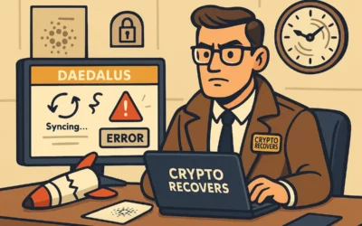 Daedalus Wallet Recovery: Zero Balance, Stuck Sync, and Dead Computers